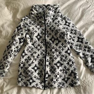 Tonia Debellis Roxie Jacket (size M) with classic Roxie (Remy) in black & white